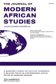 The Journal of Modern African Studies